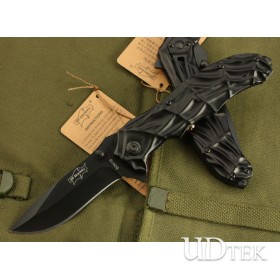 OEM Monkey 091B Folding Blade Knife Outdoor Knife Pocket Knife Gift Knife with Aluminum Handle 091B UDTEK00652 